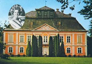 Schloss Ihrer Hochfürstlichen Durchlaucht und Portrait als Testimonial für Harry Winston